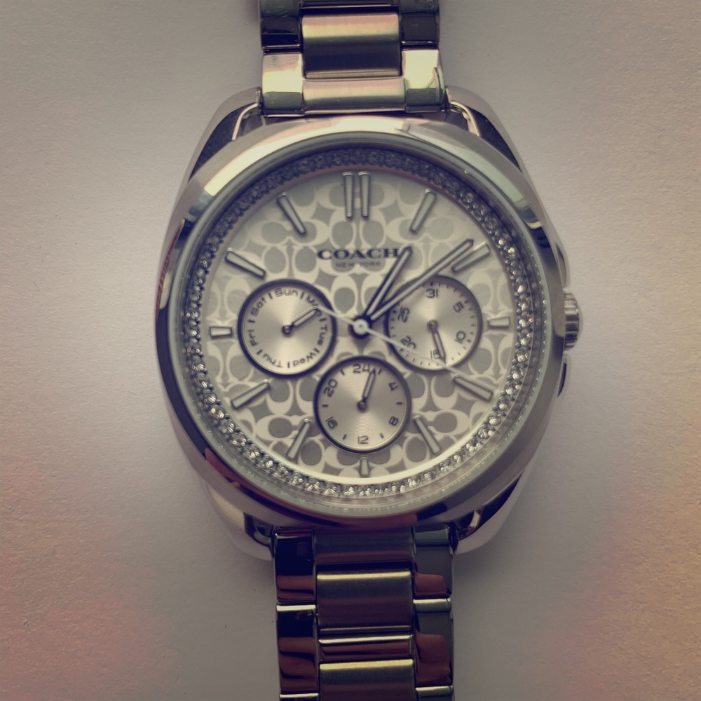 Coach watch | silver | stainless steel